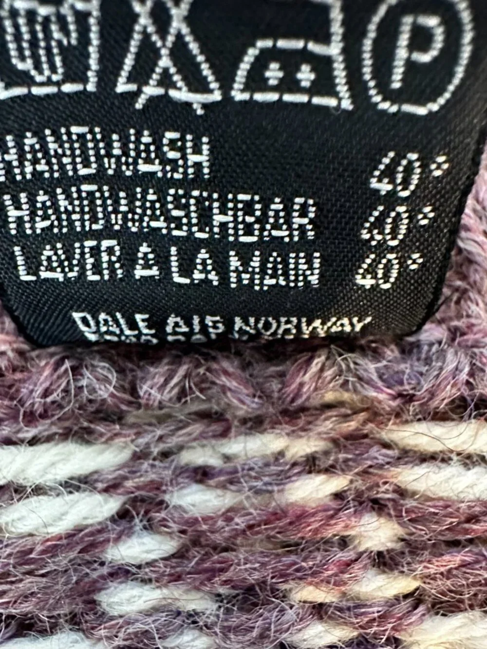 Vintage NWT Dale Of Norway Women’s Sz XL Heritage Sweater 100% Pure New Wool - Picture 14 of 14